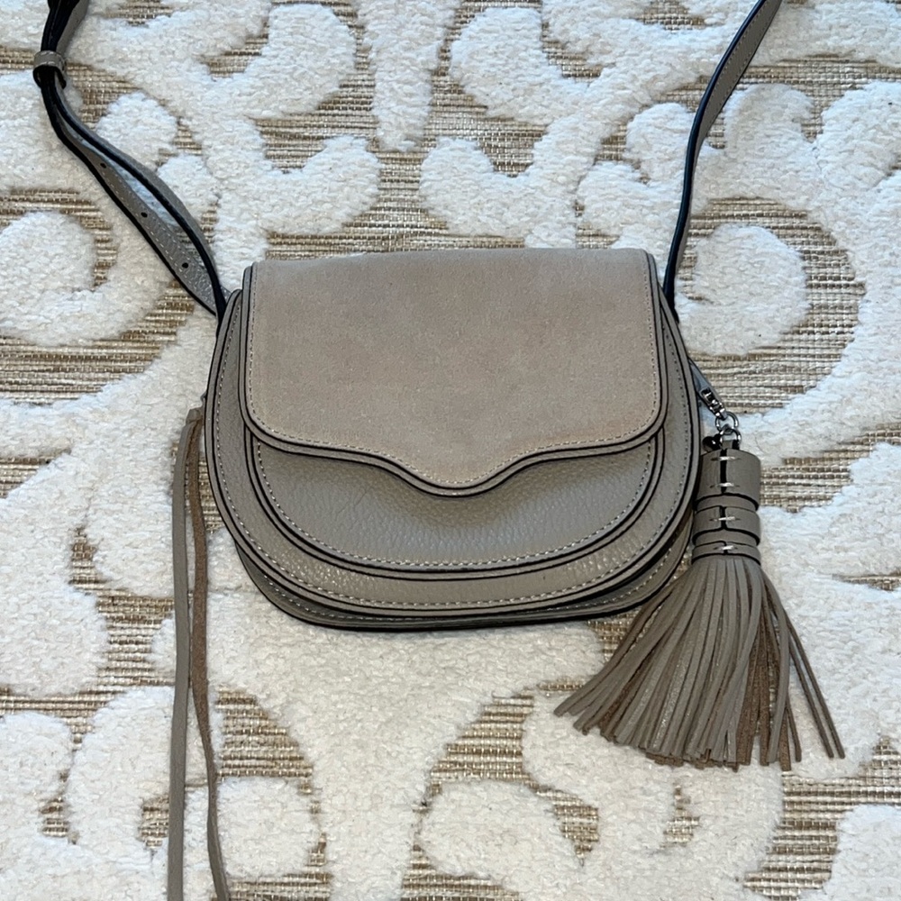 Rebecca Minkoff cross body bag beige